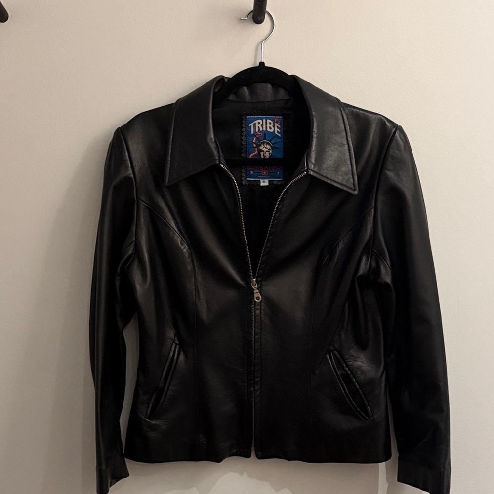 Women's Buttery Soft Black Leather Jacket